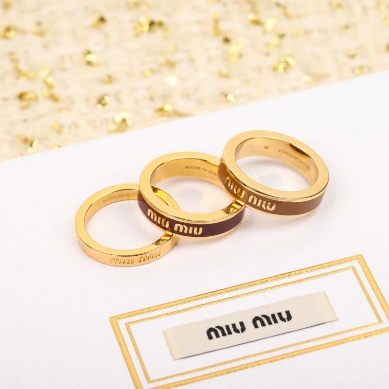 Soft Miu Miu Rings 207805