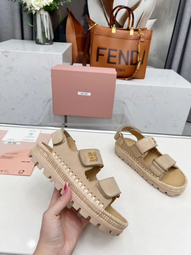 Supportive Miu Miu Sandals 9593