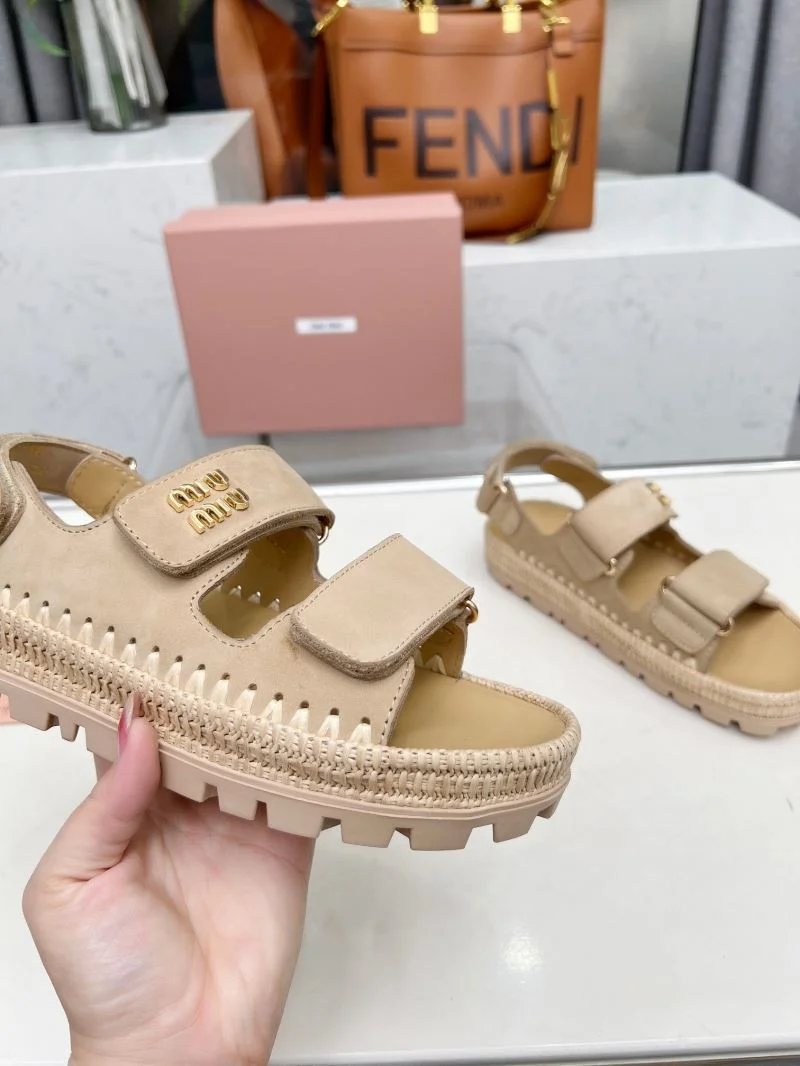 Supportive Miu Miu Sandals 9593