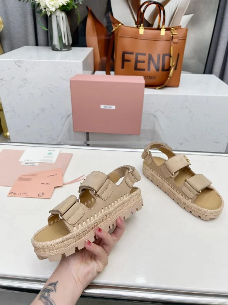 Supportive Miu Miu Sandals 9593