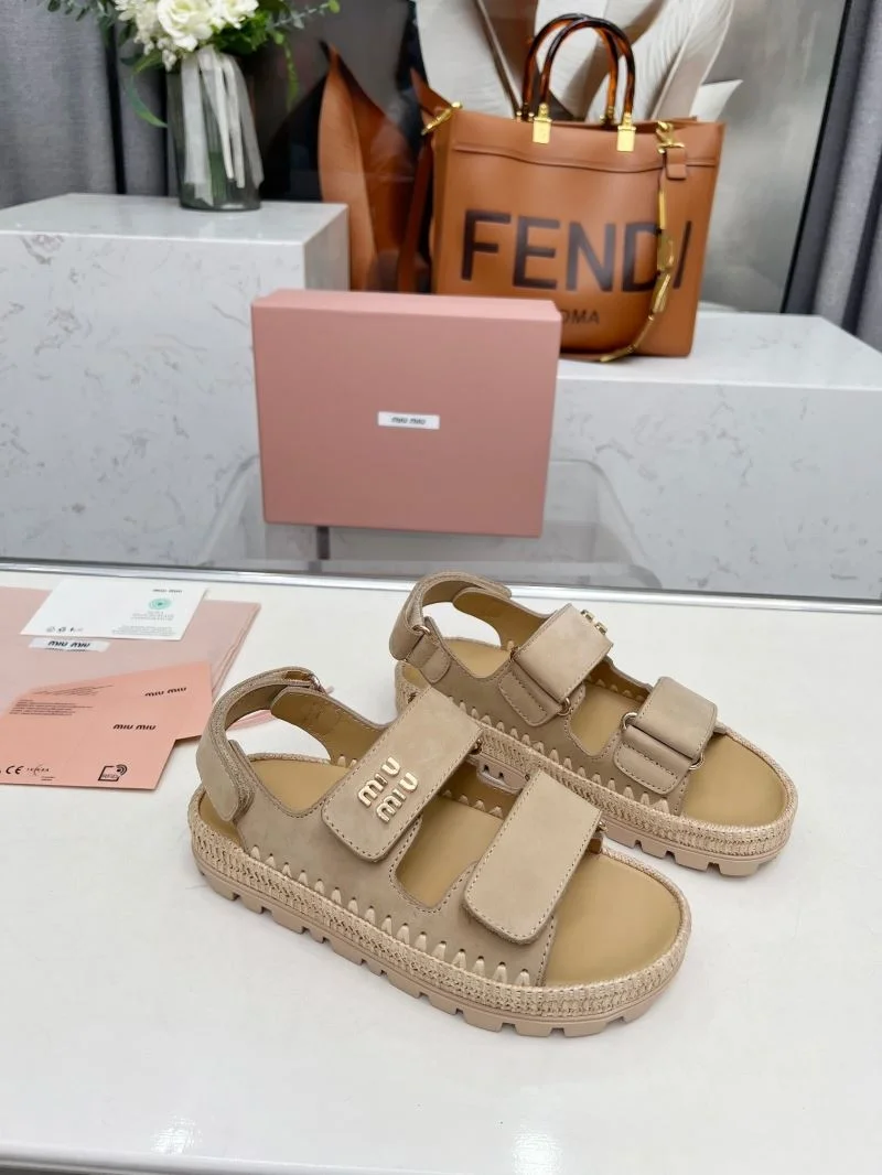 Supportive Miu Miu Sandals 9593