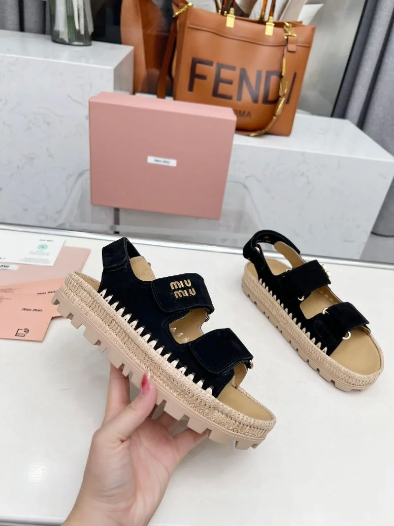 Comfortable Miu Miu Sandals 9631