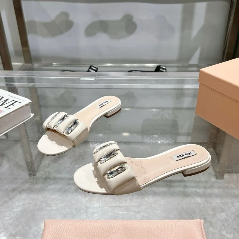 RelaxedFit Miu Miu Sandals 9580