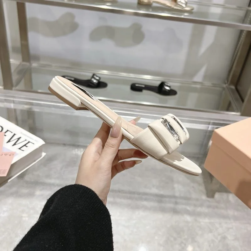 RelaxedFit Miu Miu Sandals 9580