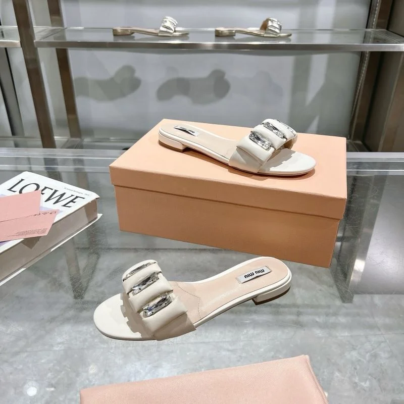RelaxedFit Miu Miu Sandals 9580