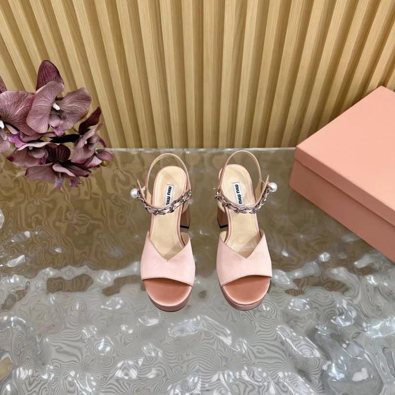Miu Miu Sandals Refined 9568