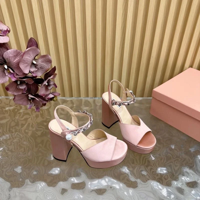 Miu Miu Sandals Refined 9568
