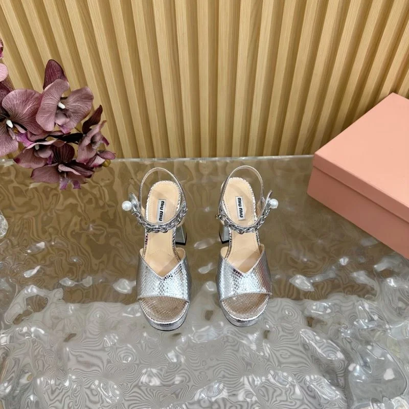 Miu Miu Sandals Casual 9572
