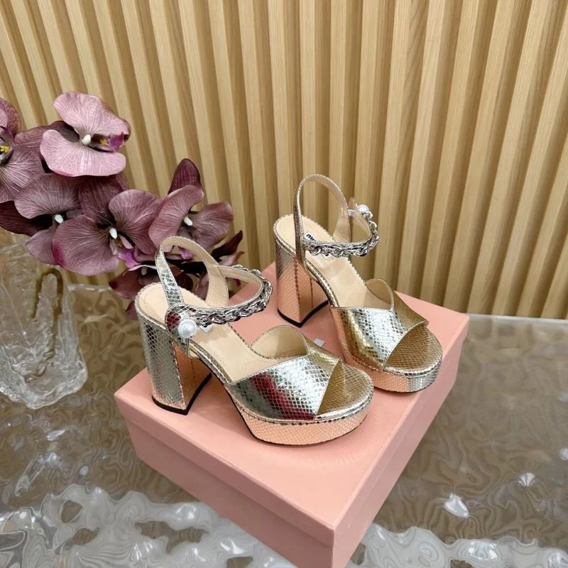 Trendy Miu Miu Sandals 9696