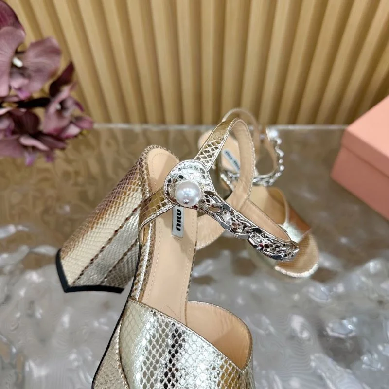 Trendy Miu Miu Sandals 9696