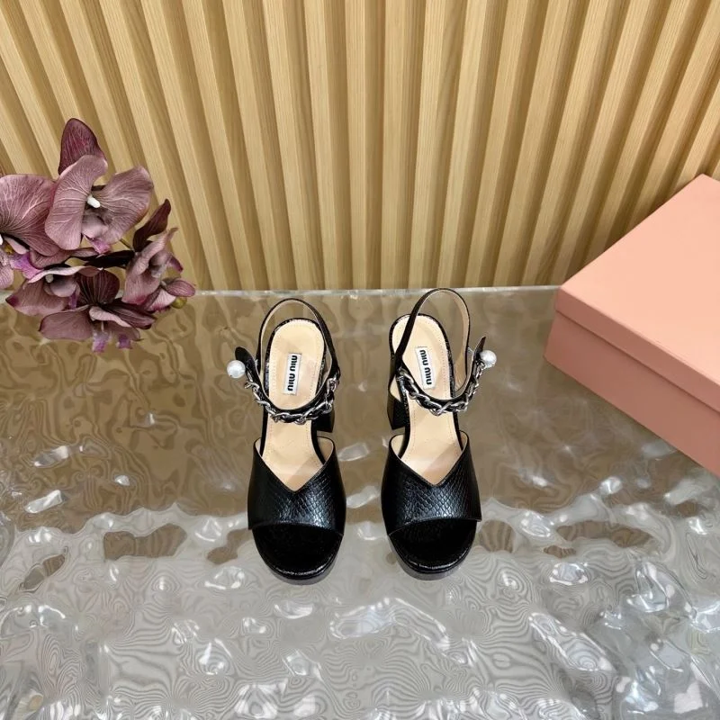 Miu Miu Sandals Effortless 9556
