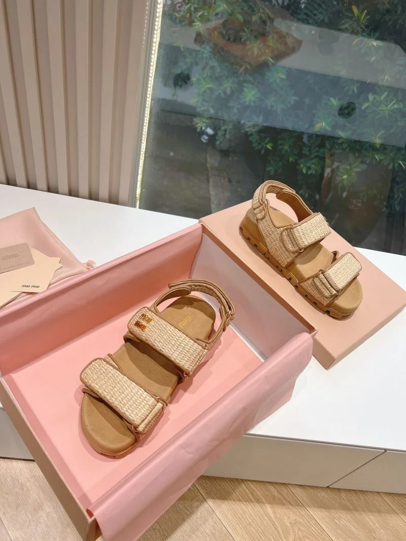 Upgraded Miu Miu Sandals 9540