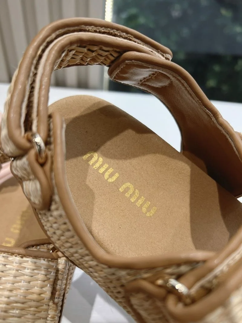 Upgraded Miu Miu Sandals 9540