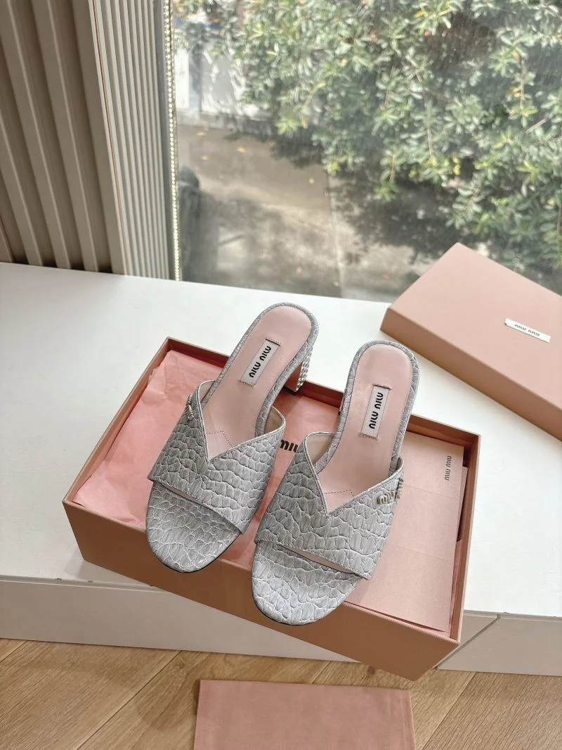 WaterResistant Miu Miu Sandals 9555