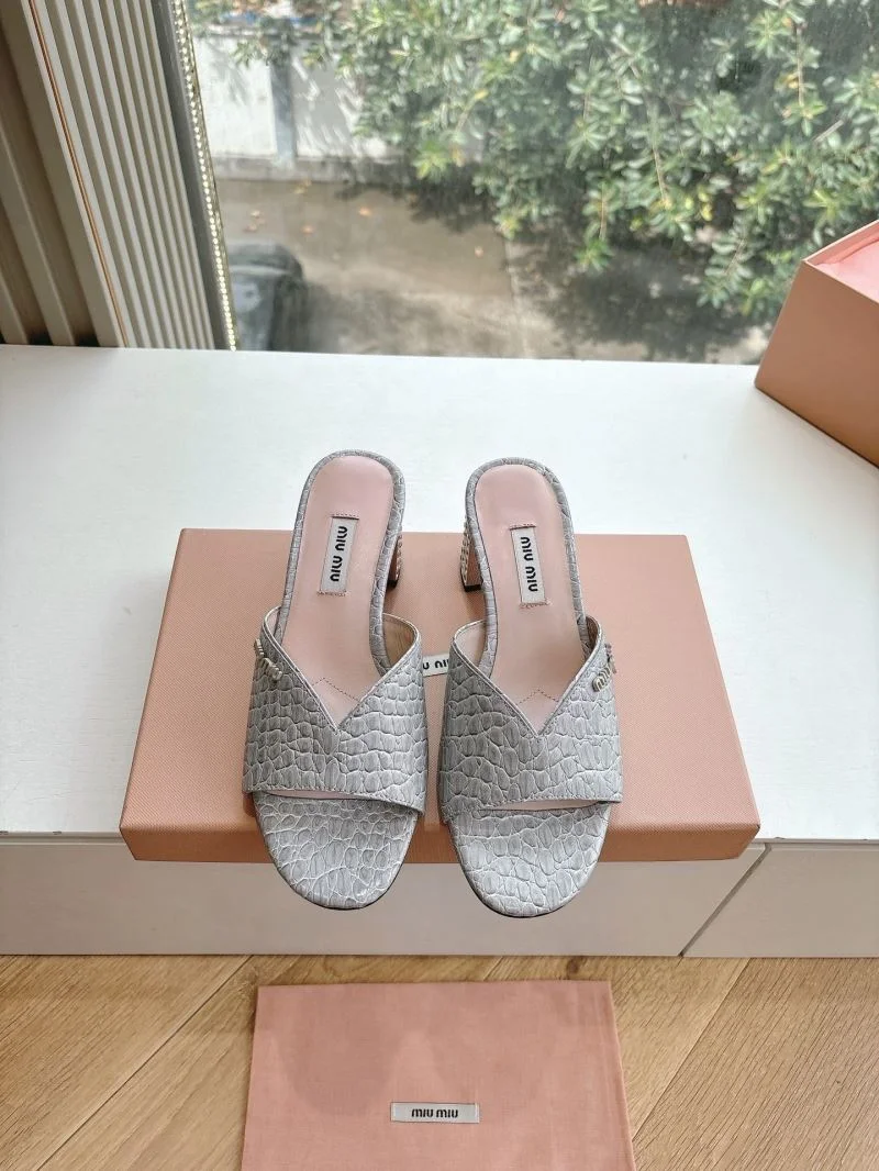 WaterResistant Miu Miu Sandals 9555