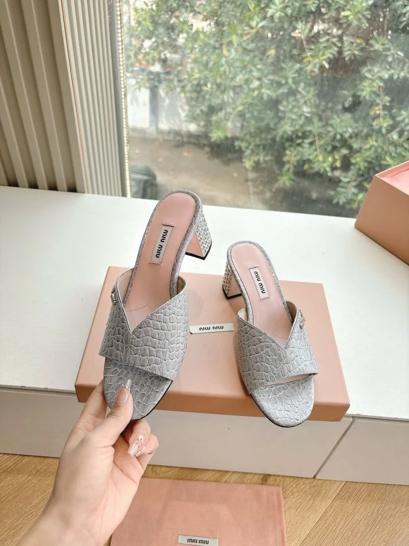 WaterResistant Miu Miu Sandals 9555