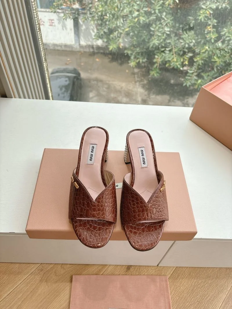 Miu Miu Sandals Neat 9542