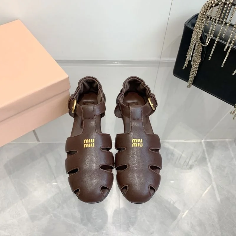 Miu Miu Sandals Elegant 9534