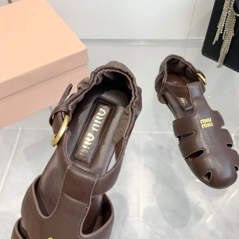 Miu Miu Sandals Elegant 9534