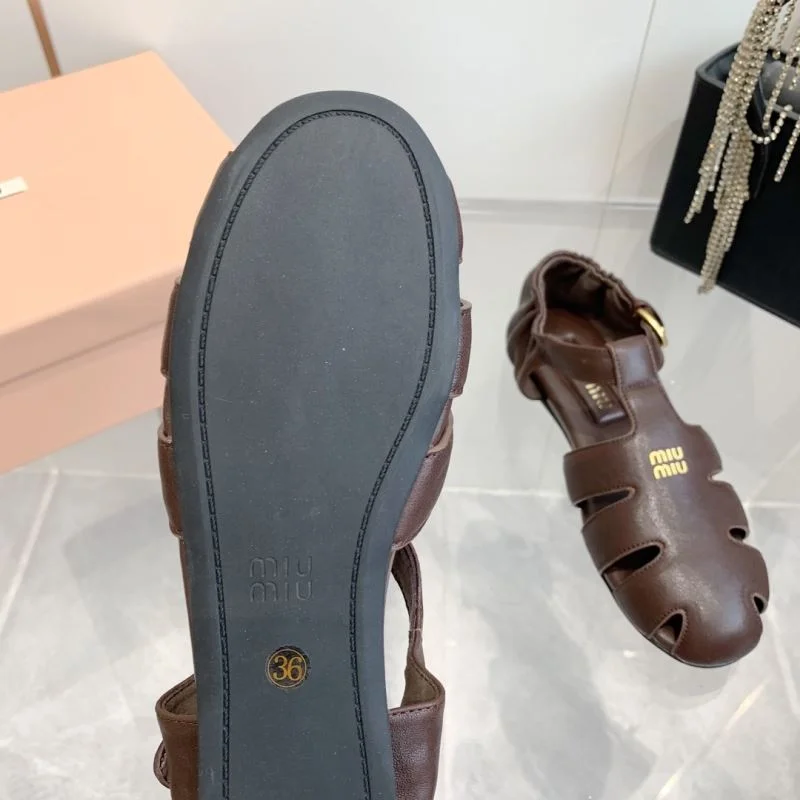 Miu Miu Sandals Elegant 9534
