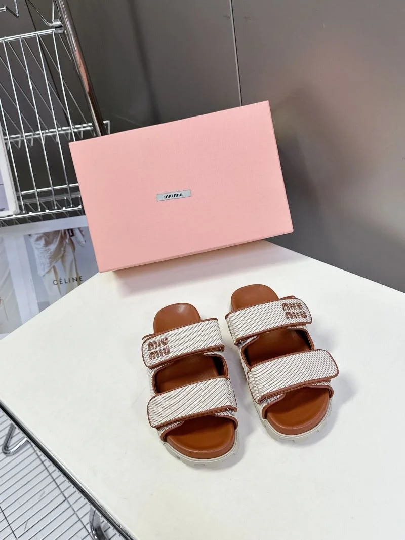 Miu Miu Sandals WaterResistant 9500