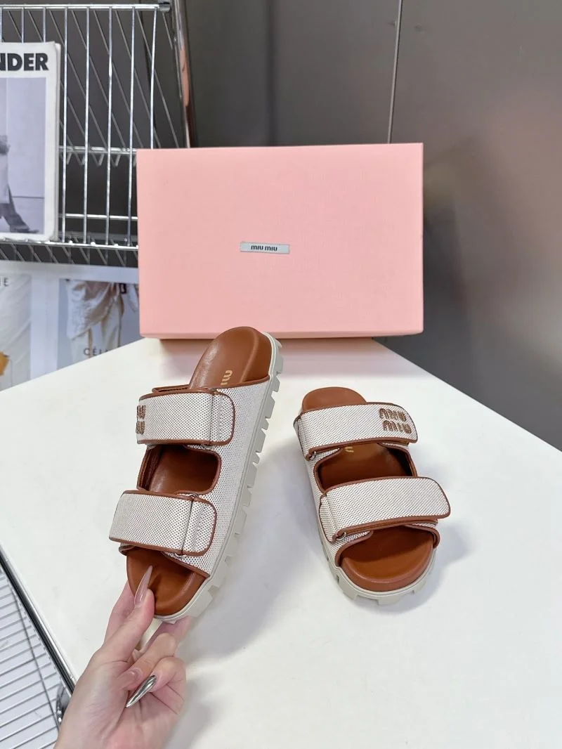 Miu Miu Sandals WaterResistant 9500