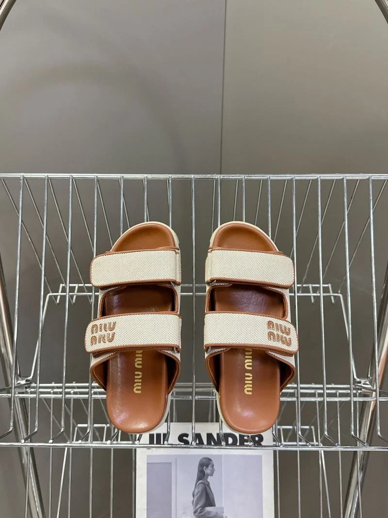 Miu Miu Sandals WaterResistant 9500
