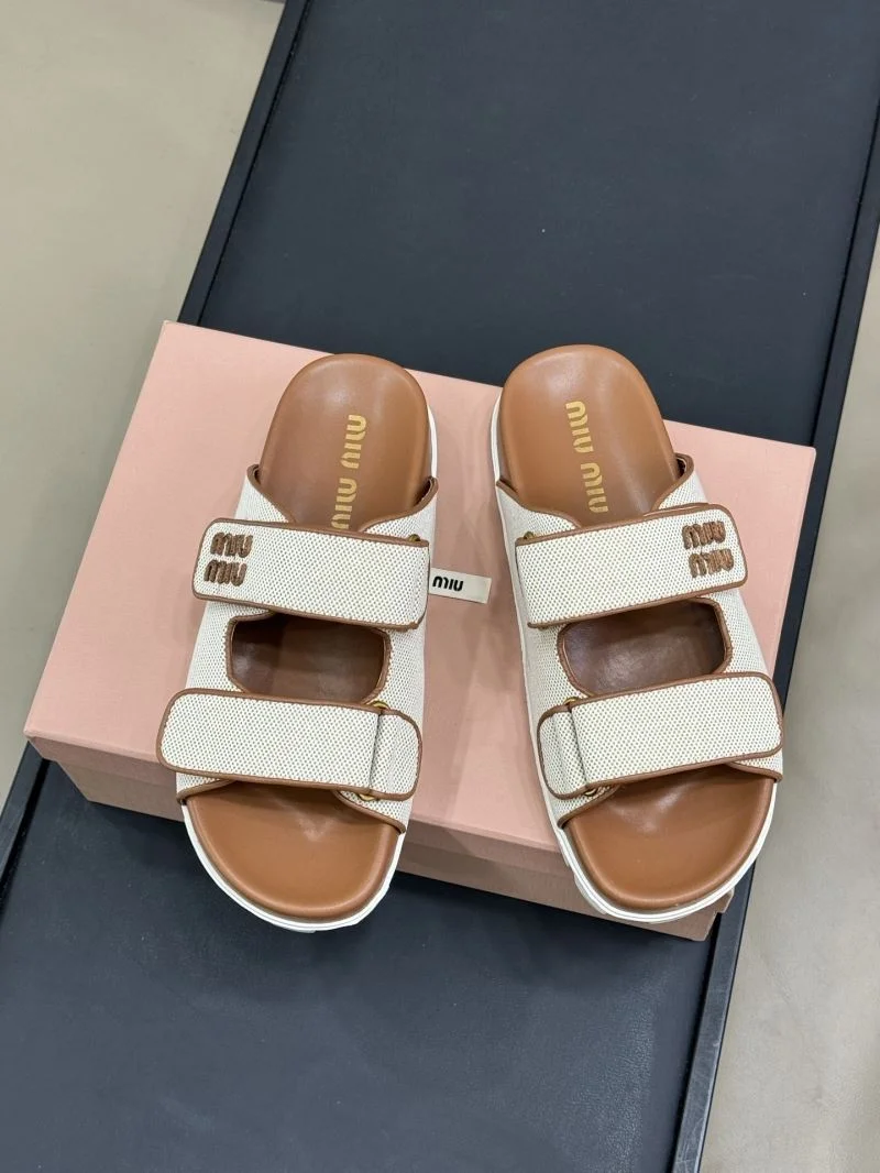 OdorResistant Miu Miu Sandals 9481