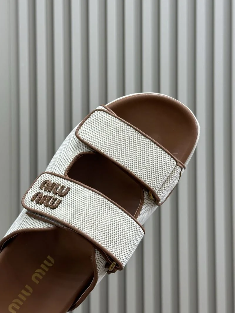 OdorResistant Miu Miu Sandals 9481