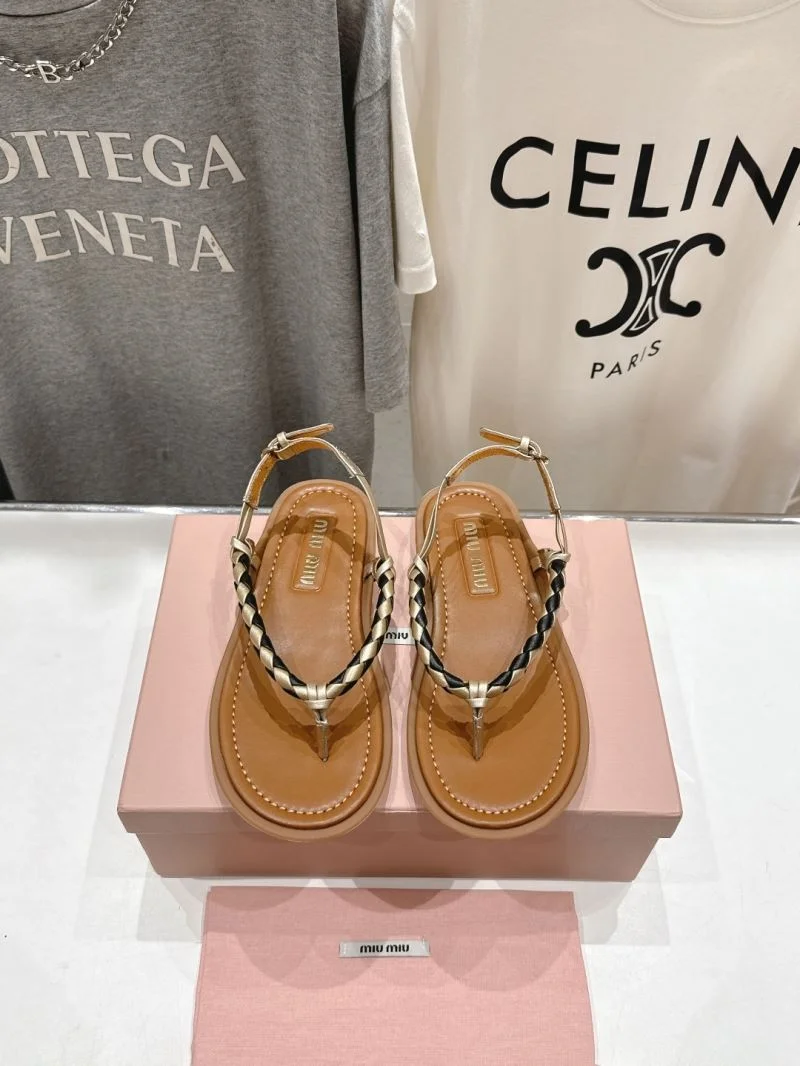 Stretchable Miu Miu Sandals 9496