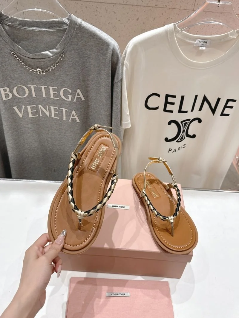 Stretchable Miu Miu Sandals 9496