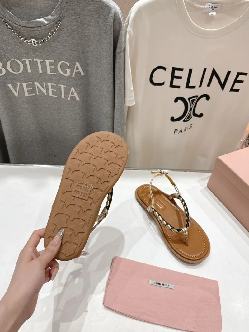 Stretchable Miu Miu Sandals 9496