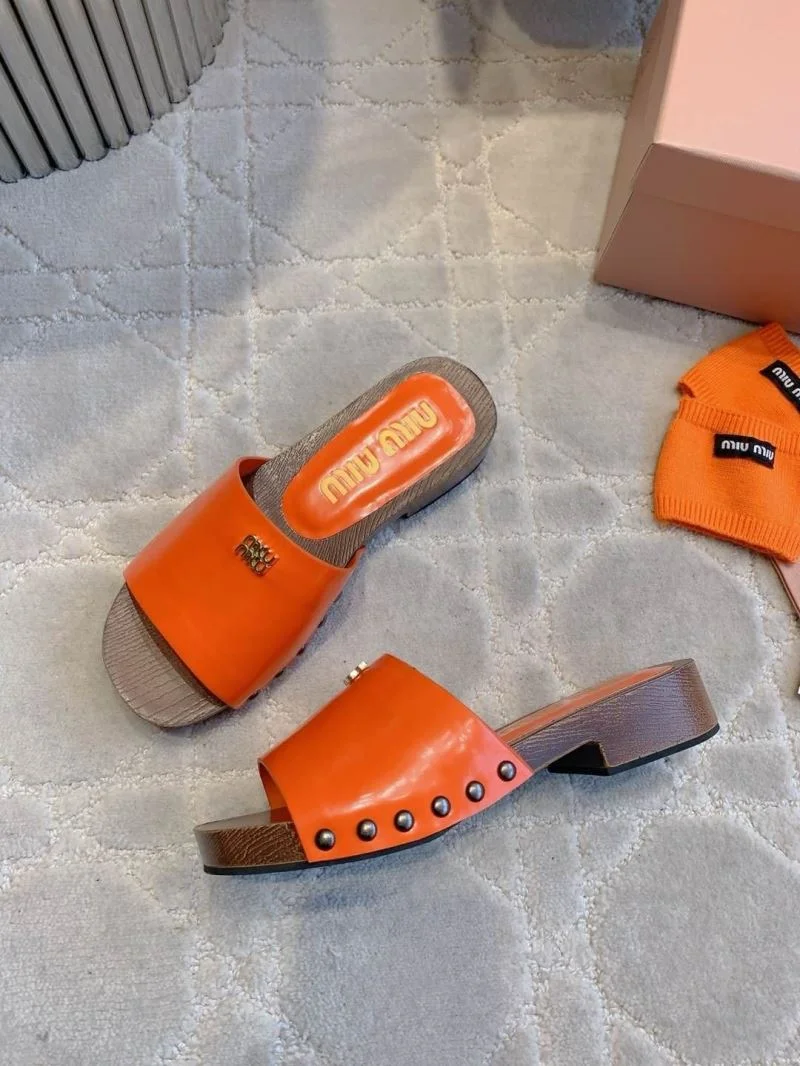 Miu Miu Sandals Breathable 15474