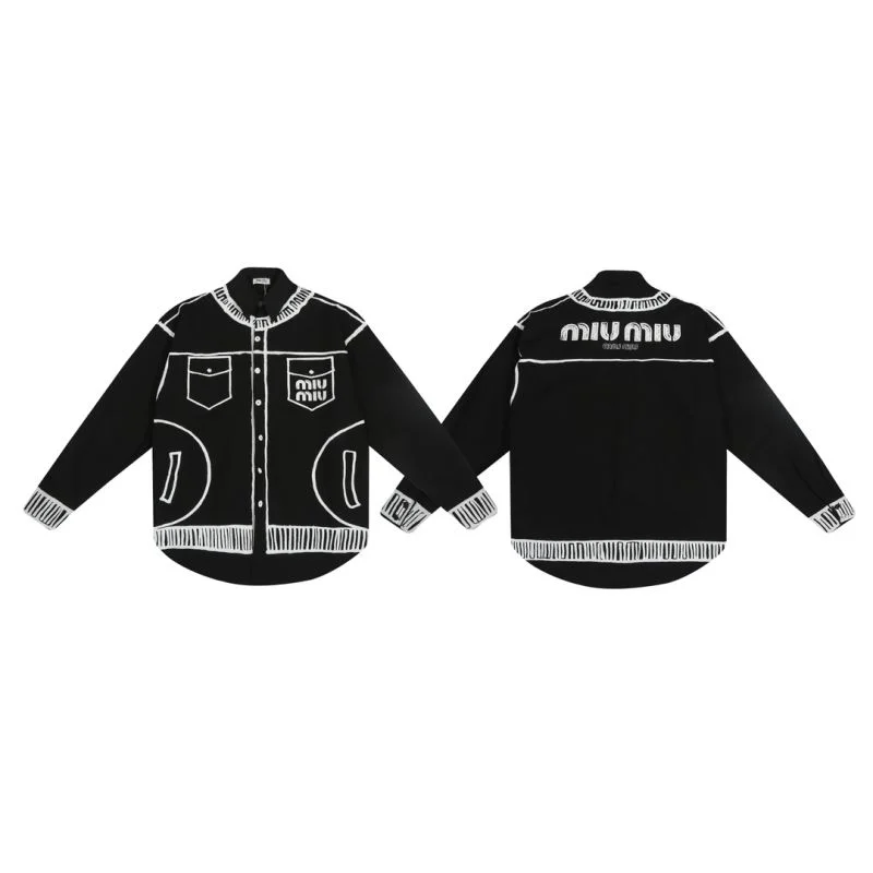 Miu Miu Shirts Elegant 164064