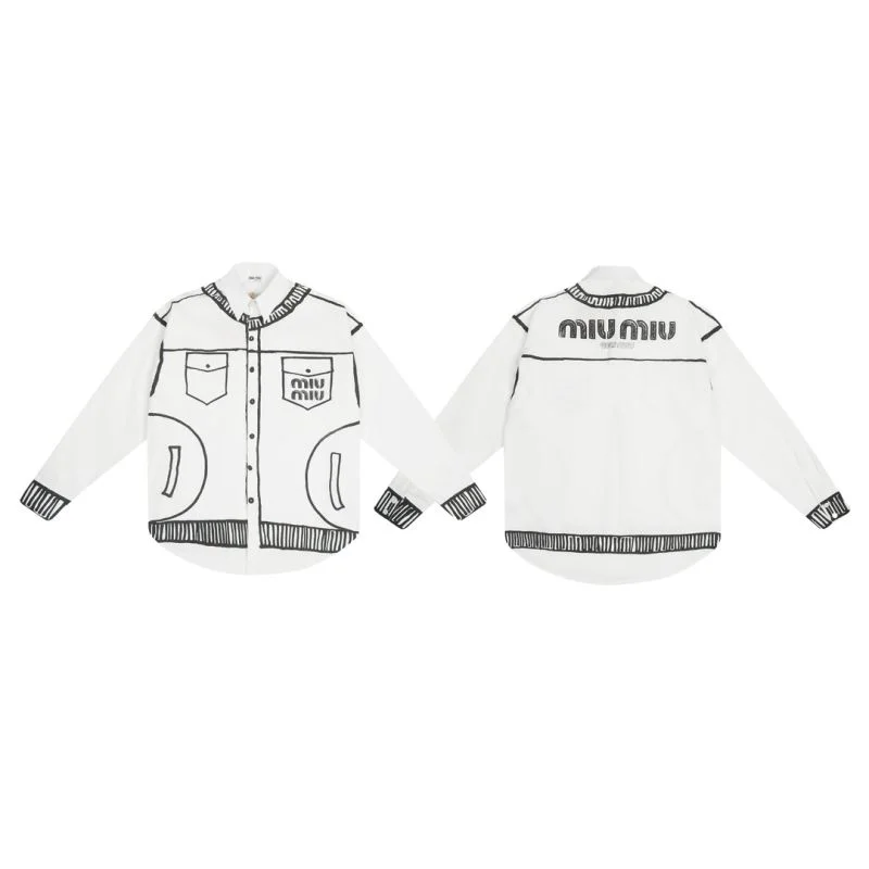 ZipUp Miu Miu Shirts 164059