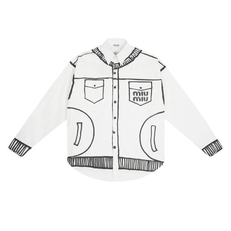 ZipUp Miu Miu Shirts 164059
