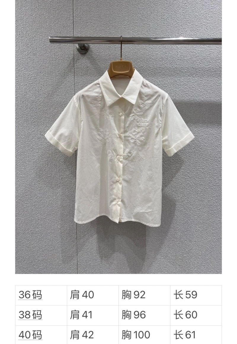 Supportive Miu Miu Shirts 151198