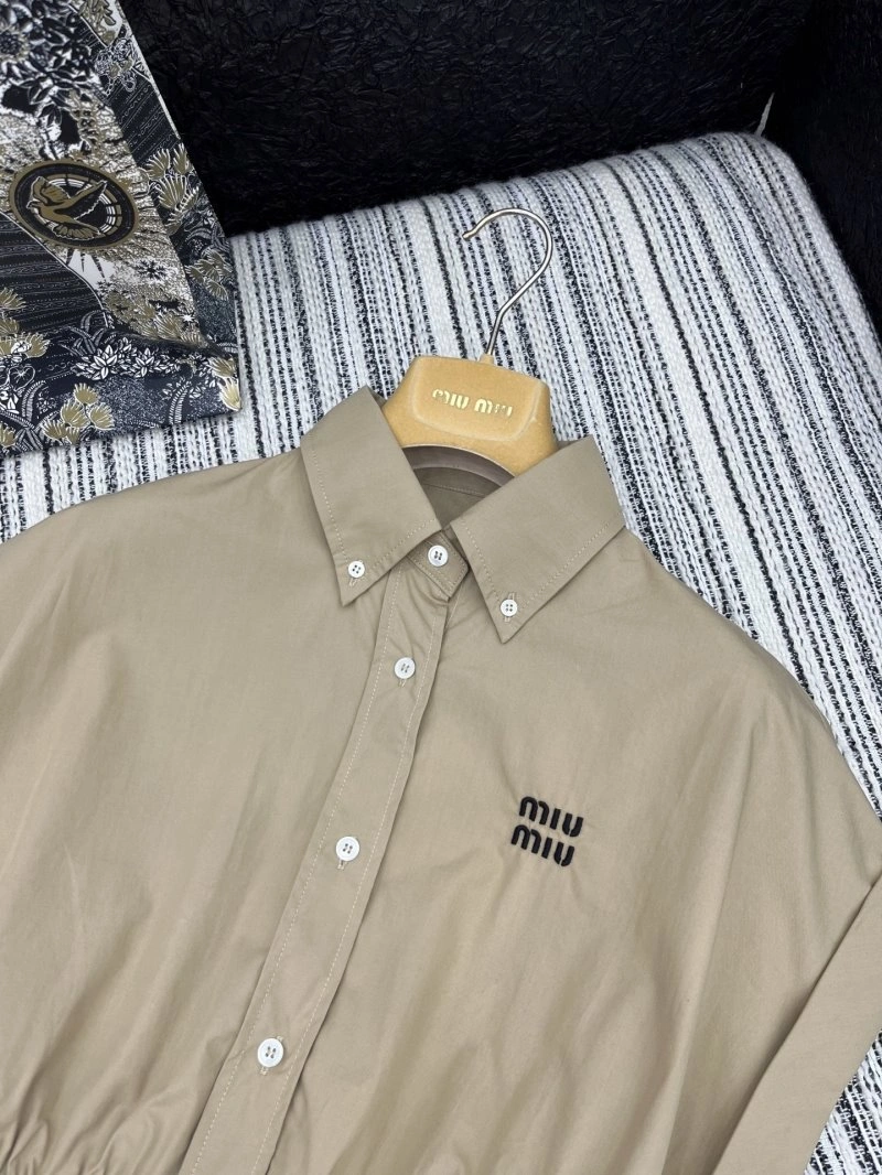 Miu Miu Shirts Stretchable 151179