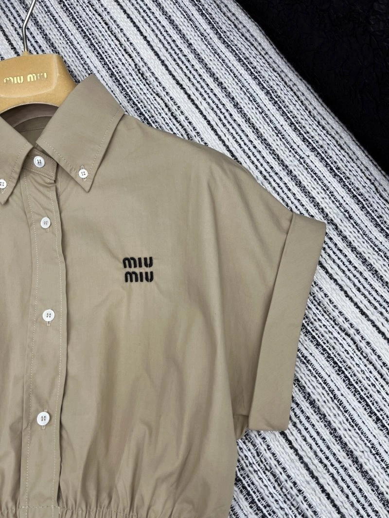 Miu Miu Shirts Stretchable 151179
