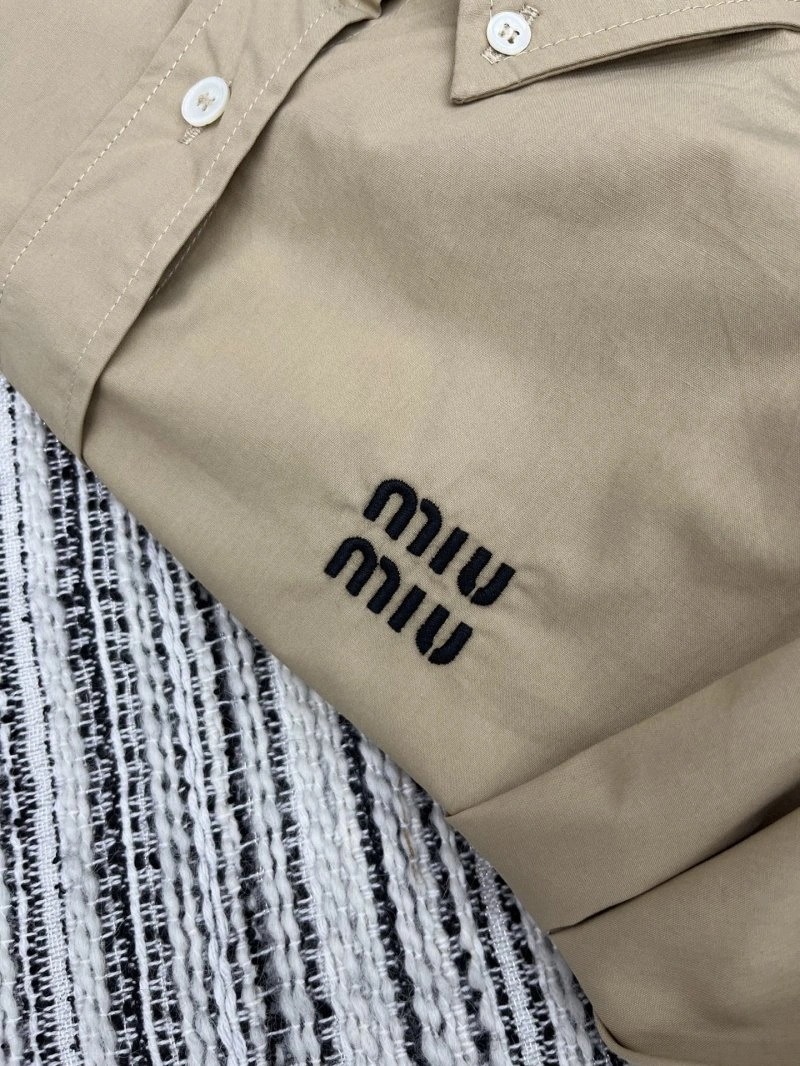 Miu Miu Shirts Stretchable 151179