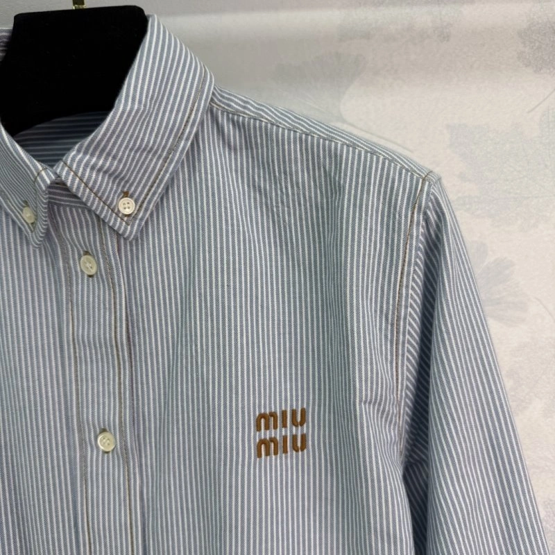 Miu Miu Shirts SmoothTexture 156279