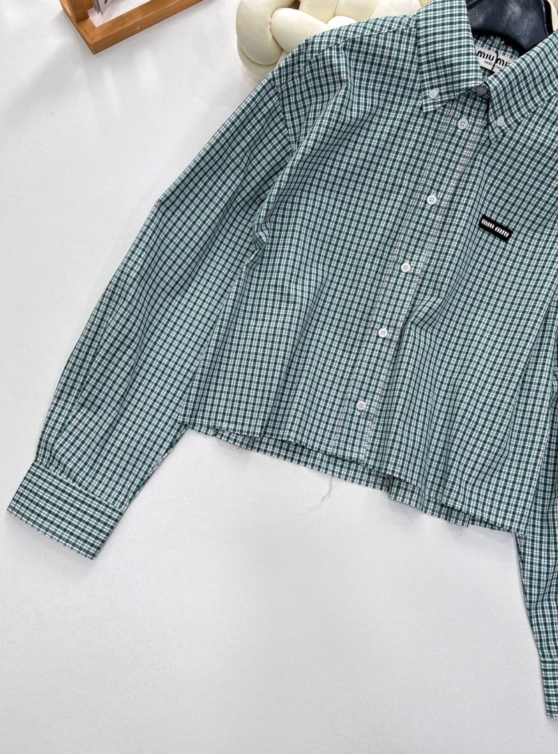 Miu Miu Shirts Breathable 148765