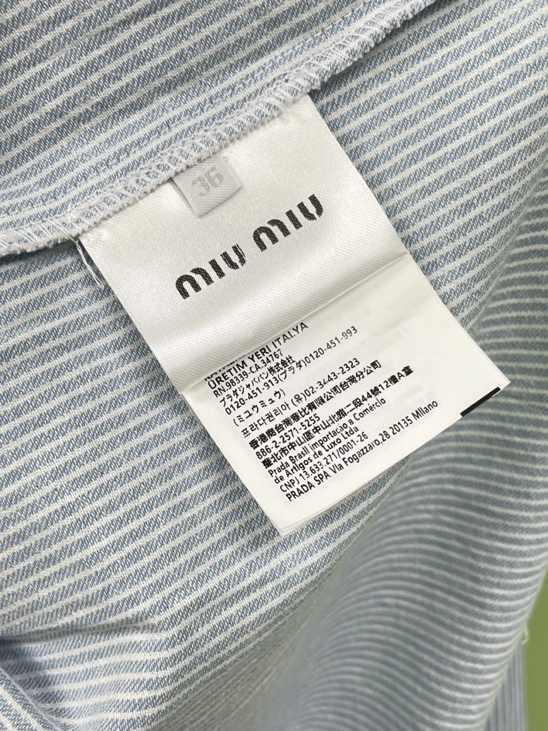Miu Miu Shirts SoftTouch 148754