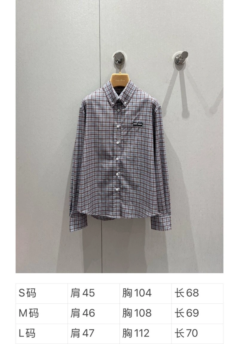 Miu Miu Shirts Practical 148758