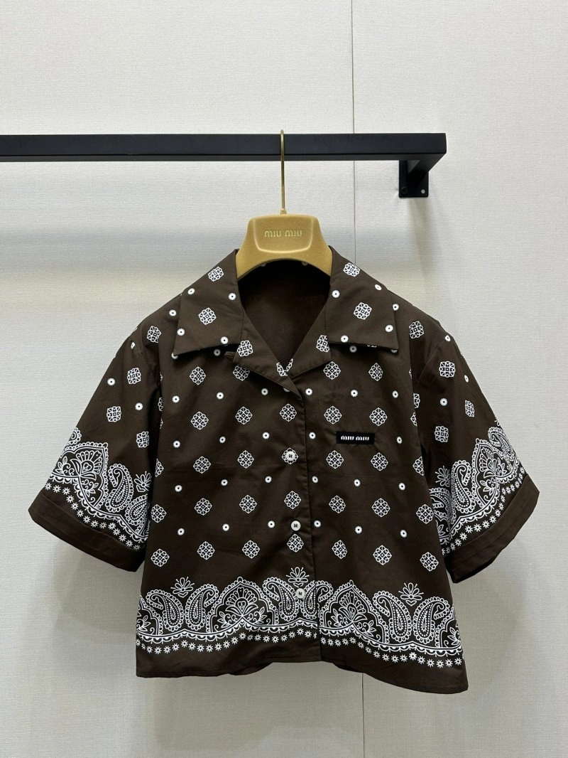 Miu Miu Shirts Comfortable 148735
