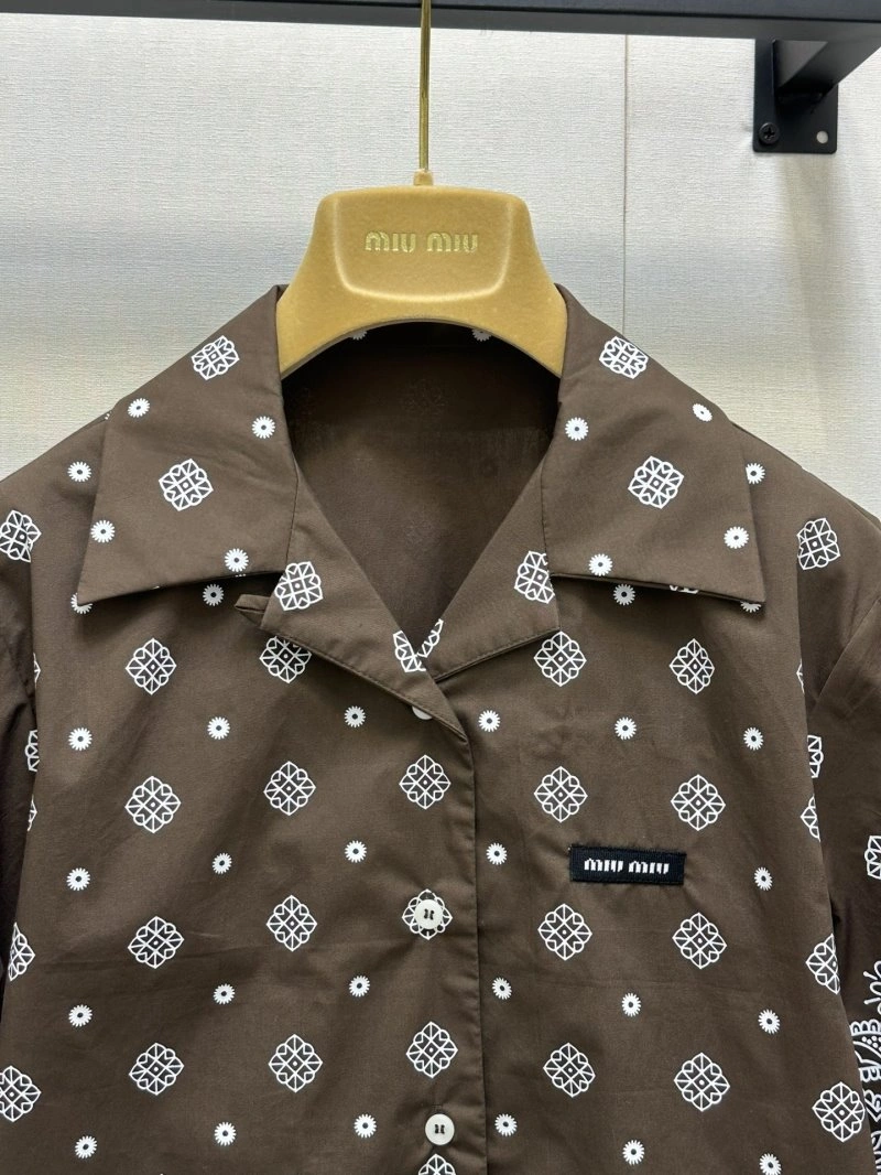 Miu Miu Shirts Comfortable 148735