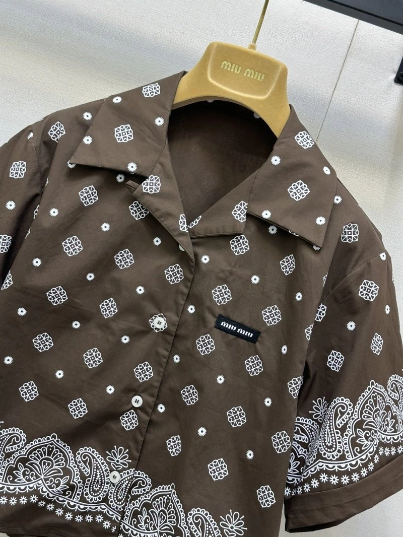 Miu Miu Shirts Comfortable 148735