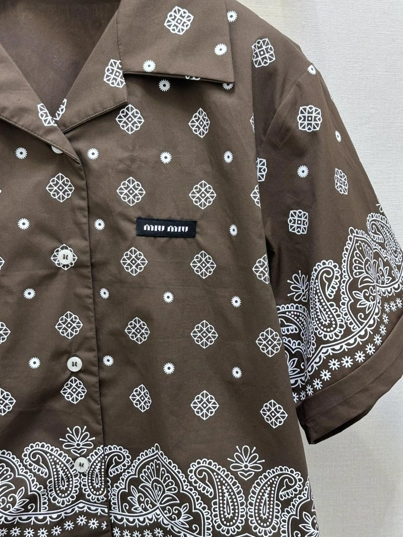 Miu Miu Shirts Comfortable 148735
