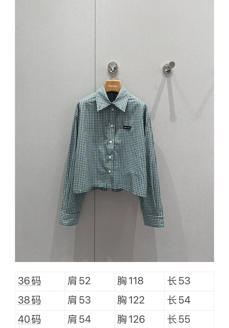 Miu Miu Shirts Durable 148730