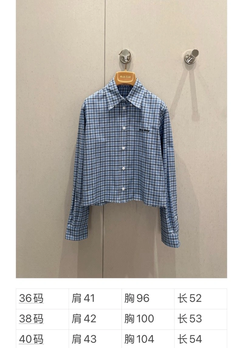 Refined Miu Miu Shirts 148712